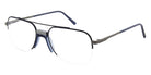 Andy Wolf® Serra ANW Serra G 57 - Gun/Blue G Eyeglasses