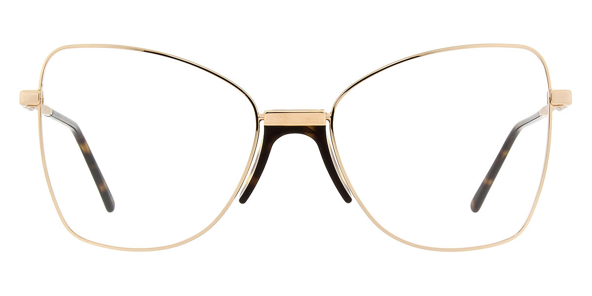Andy Wolf® Smith ANW Smith B 56 - Gold/Brown B Eyeglasses