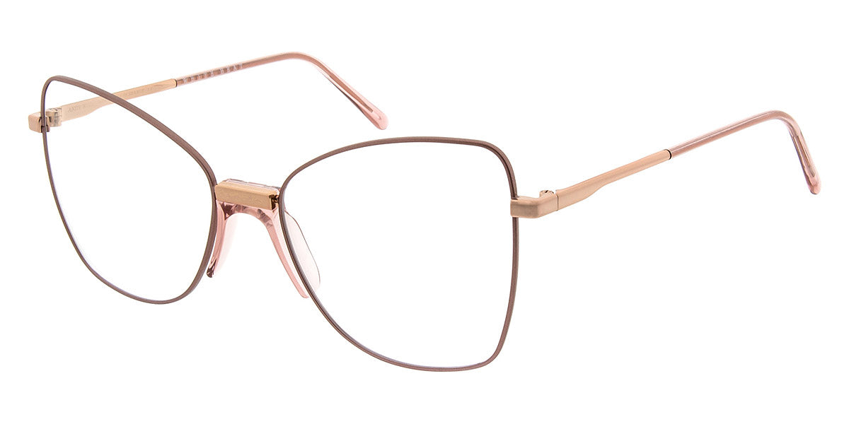 Andy Wolf® Smith ANW Smith C 56 - Rosegold/Pink C Eyeglasses
