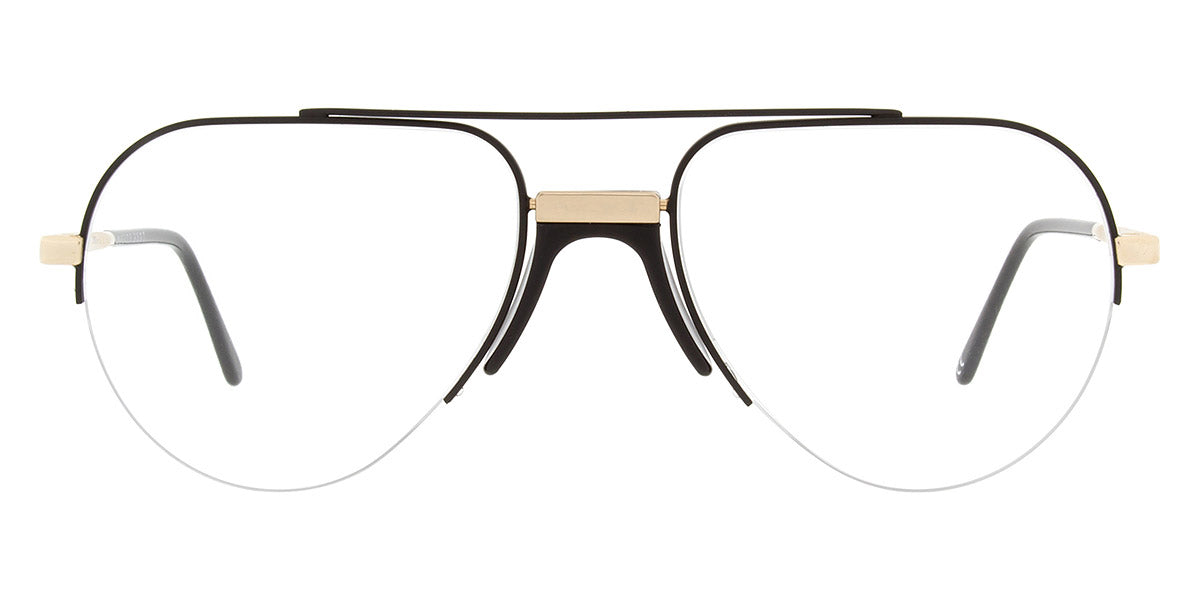 Andy Wolf® Stein ANW Stein A 58 - Black/Gold A Eyeglasses