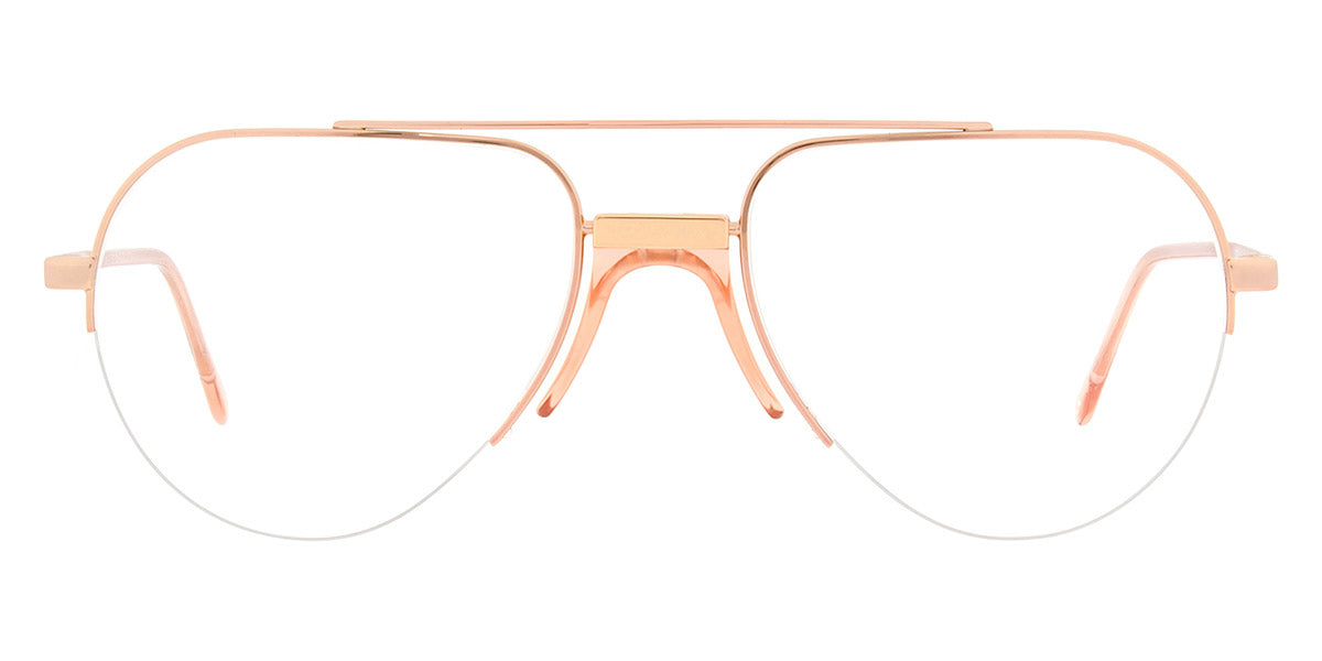 Andy Wolf® Stein ANW Stein E 58 - Orange/Rosegold E Eyeglasses