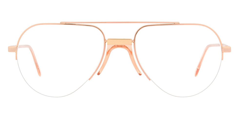 Andy Wolf® Stein ANW Stein E 58 - Orange/Rosegold E Eyeglasses