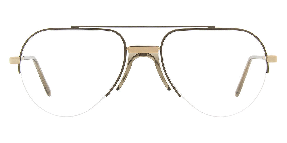 Andy Wolf® Stein ANW Stein F 58 - Gray/Brown F Eyeglasses