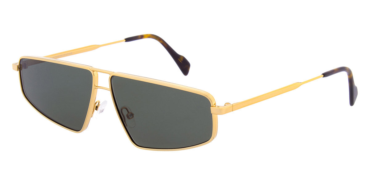 Andy Wolf® Sterling Sun ANW Sterling Sun 02 59 - Gold/Green 02 Sunglasses