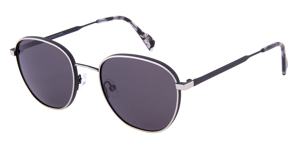 Andy Wolf® Turner Sun ANW Turner Sun 05 51 - Silver/Black 05 Sunglasses