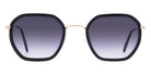 Andy Wolf® Valerian Sun ANW Valerian Sun 01 49 - Black/Gold 01 Sunglasses