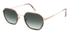 Andy Wolf® Valerian Sun ANW Valerian Sun 03 49 - Brown/Gold 03 Sunglasses