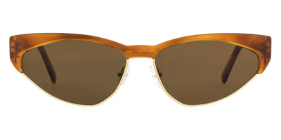 Andy Wolf® Volta Sun ANW Volta Sun B 58 - Orange/Gold B Sunglasses
