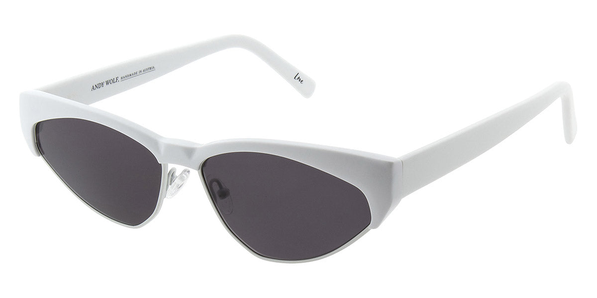 Andy Wolf® Volta Sun ANW Volta Sun C 58 - White/Gray C Sunglasses