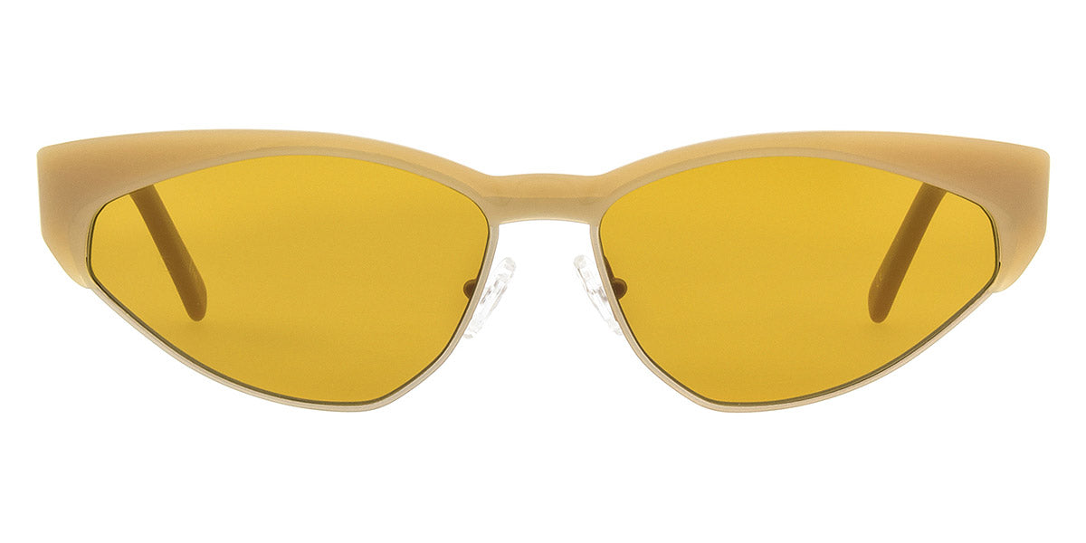 Andy Wolf® Volta Sun ANW Volta Sun E 58 - Beige/Yellow E Sunglasses