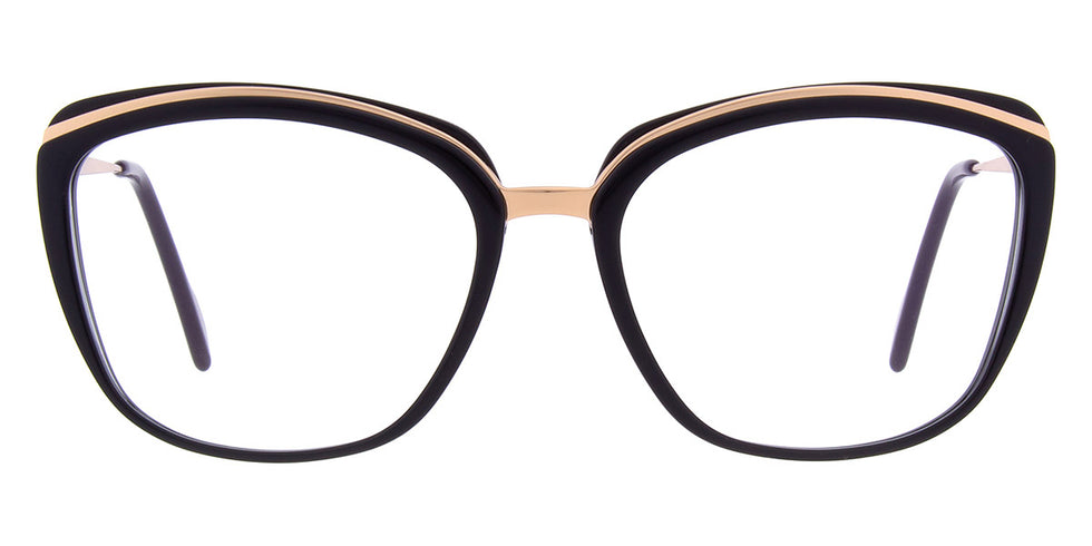 Andy Wolf® Wilcox ANW Wilcox 01 56 - Rosegold/Black 01 Eyeglasses