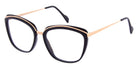 Andy Wolf® Wilcox ANW Wilcox 01 56 - Rosegold/Black 01 Eyeglasses