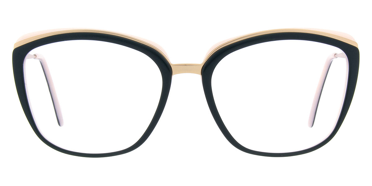 Andy Wolf® Wilcox ANW Wilcox 04 56 - Gold/Green 04 Eyeglasses