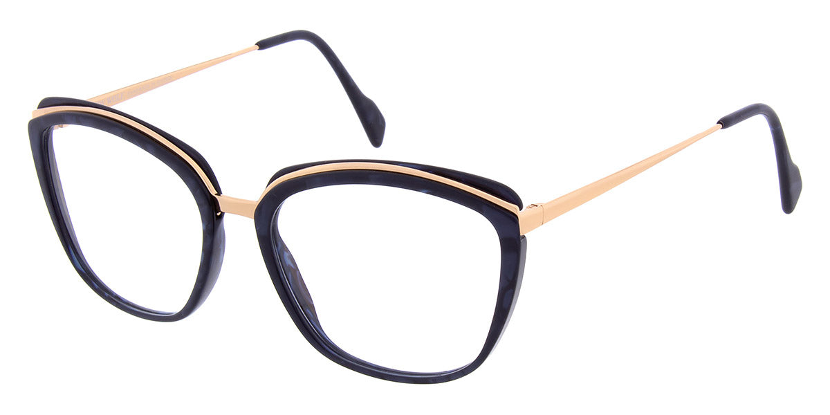 Andy Wolf® Wilcox ANW Wilcox 06 56 - Blue/Gold 06 Eyeglasses