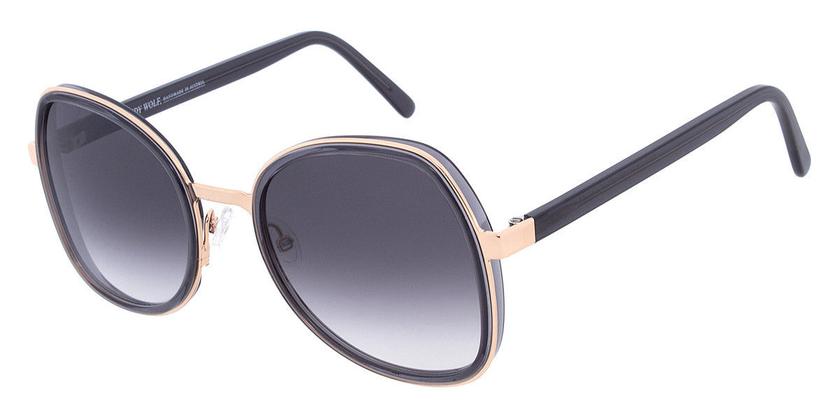 Andy Wolf® Zoe Sun ANW Zoe Sun 03 54 - Gray/Rosegold 03 Sunglasses