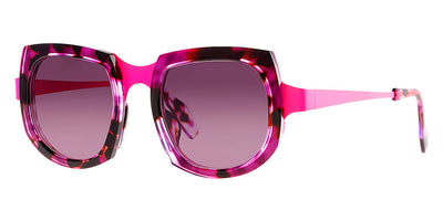 Theo® Aogashima TH AOGASHIMA 13 47 - Purple Ecaille Fluo Pink Sunglasses