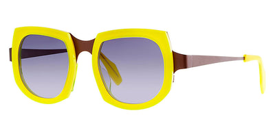 Theo® Aogashima TH AOGASHIMA 14 47 - Neon Yellow / Matte Shadow Sunglasses