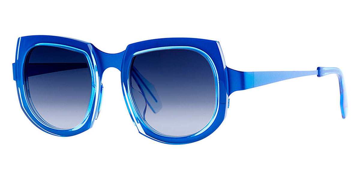 Theo® Aogashima TH AOGASHIMA 7 47 - Transparent Smurf Blue / Electric Blue Sunglasses