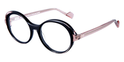 NaoNed® Ar Gelveneg NAO Ar Gelveneg 21200 49 - Black and Transparent Light Pink / Transparent Light Pink Eyeglasses