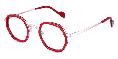 NaoNed® Ar Rouzez NAO Ar Rouzez 25RF 45 - Burgundy / Smoky Pink Eyeglasses
