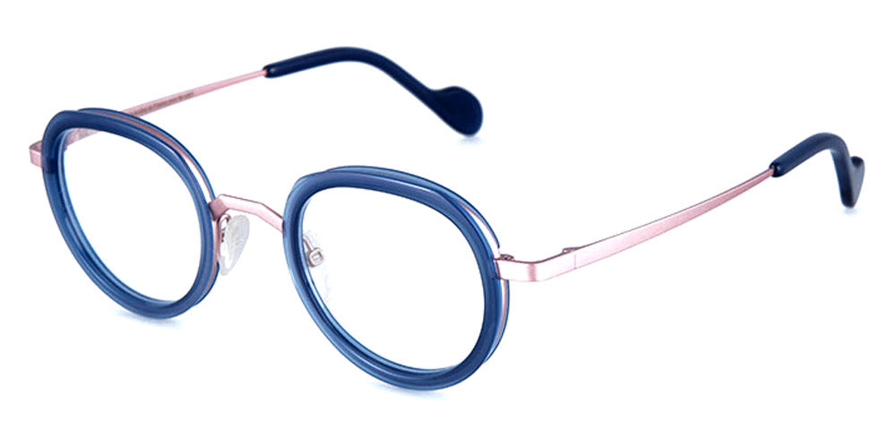 NaoNed® Ar Valant NAO Ar Valant 25BMO 44 - Ink Blue / Smoky Pink Eyeglasses