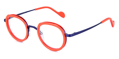 NaoNed® Ar Valant NAO Ar Valant 7ORG 44 - Orange / Navy Blue Eyeglasses