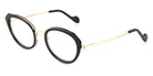 NaoNed® Ar Valueg NAO Ar Valueg 14A 48 - Black / Champagne Eyeglasses