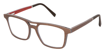 Gold & Wood® ARION G&W ARION 42 53 - 42 - Glossywood/Brown Bird's Eye Maple/Brown Tanganyika Eyeglasses