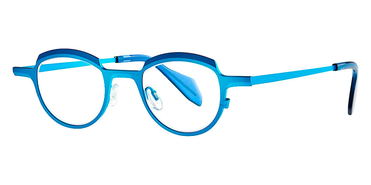 Theo® Asscher TH ASSCHER 039 41 - Elly Blue Matte Eyeglasses