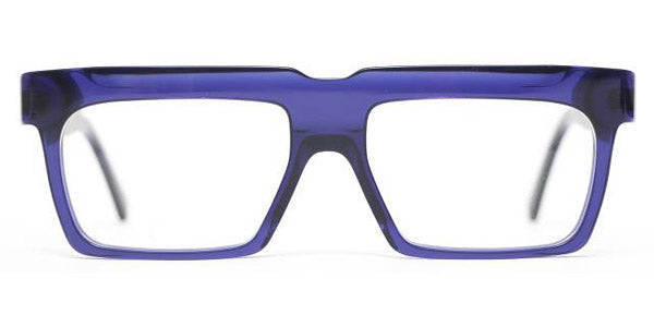 Henau® Atillas H ATILLAS R68 55 - Dark Blue Transparent R68 Eyeglasses