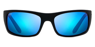 Maui Jim® Peahi B202-2M - Black Matte Rubber / HCL® Bronze Sunglasses