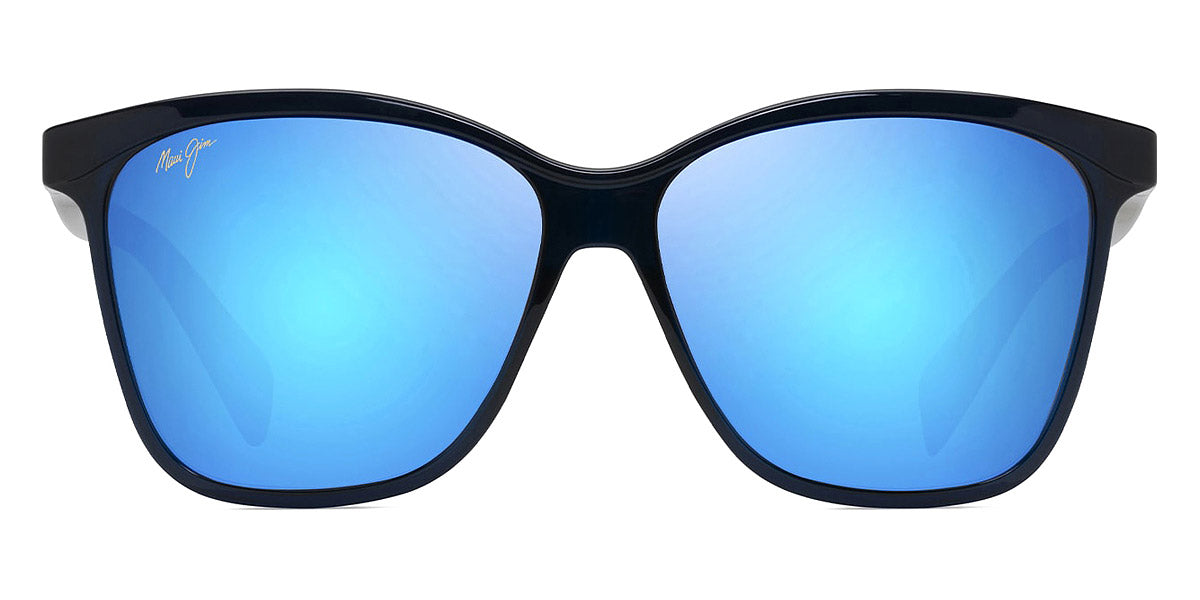 Maui Jim® Liquid Sunshine B601 03 - Translucent Navy/Blue Hawaii Sunglasses