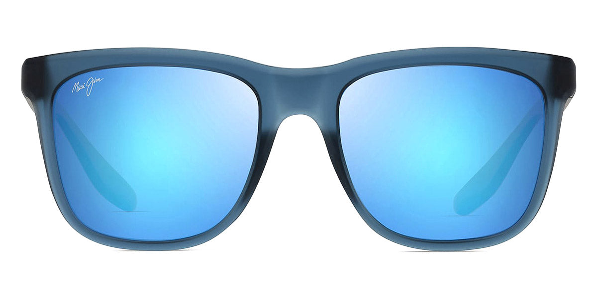 Maui Jim® Pehu B602-03 - Matte Navy / Blue Hawaii Sunglasses