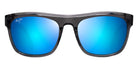 Maui Jim® S-Turns B872 14 - Dark Translucent Grey Sunglasses