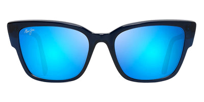 Maui Jim® Kou B884-03 - Navy Blue / Blue Hawaii Sunglasses
