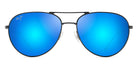 Maui Jim® Walaka B885-03 - Dove Grey / Blue Hawaii Sunglasses