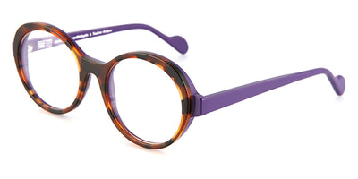 NaoNed® Baen-Ballon NAO Baen-Ballon C014 49 - Brown Tortoiseshell / Purple Eyeglasses