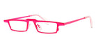 Theo® Baguette TH BAGUETTE 5 46 - Matte Black Eyeglasses