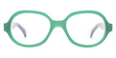 Henau® Balto H BALTO 340 51 - Green Transparent/Royal Blue 340 Eyeglasses