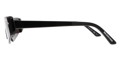 Balenciaga® BB0003S - Black / Gray Sunglasses