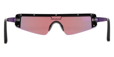Balenciaga® BB0003S - Black / Violet Mirrored Sunglasses