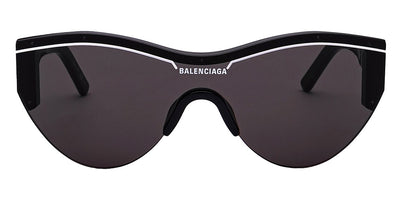 Balenciaga® BB0004S - Black / Gray Sunglasses