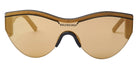 Balenciaga® BB0004S BB0004S 006 99 - Black / Gold Flash Sunglasses