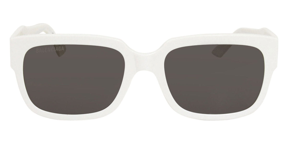 Balenciaga® BB0049S - White / Gray Sunglasses