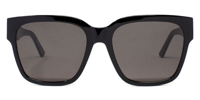 Balenciaga® BB0056S - Black / Gray Sunglasses
