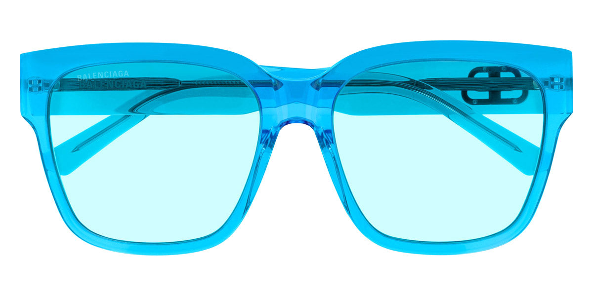 Balenciaga® BB0056S - Light-Blue / Light Blue Sunglasses