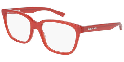 Balenciaga® BB0078O - Red 004 Eyeglasses