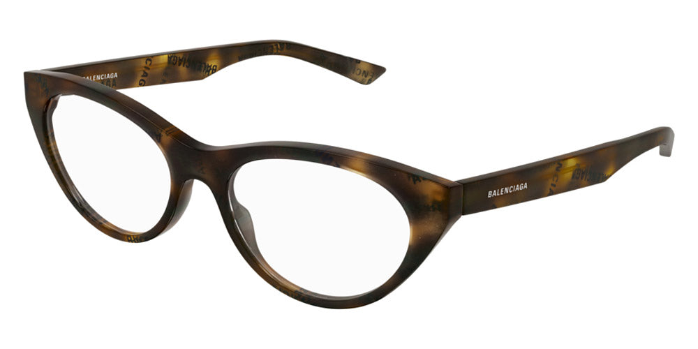 Balenciaga® BB0079O - Havana 006 Eyeglasses