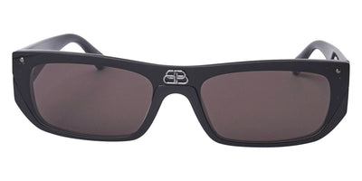 Balenciaga® BB0080S - Black / Gray Sunglasses