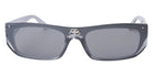 Balenciaga® BB0080S BB0080S 002 99 - Ruthenium / Silver Mirrored Sunglasses